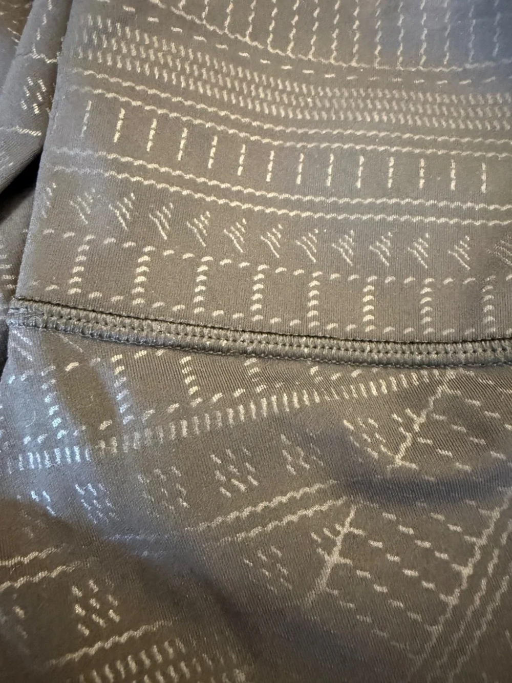 Lululemon Wunder Under Hi-Rise Tight AEWU Black Embossed Size 4 NWT